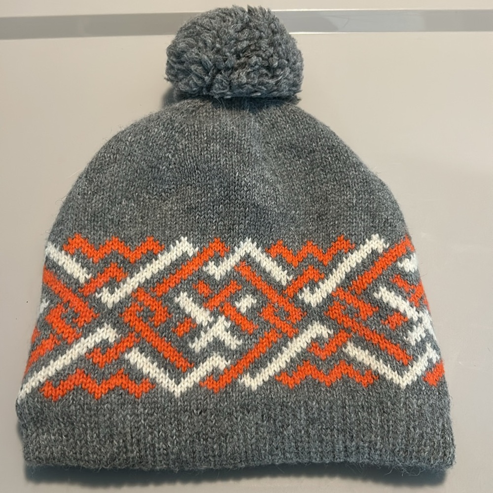 Cintamani IceLand Wool/Angora Blend Winter Pom Hat. OS Fits Most - Picture 2 of 4